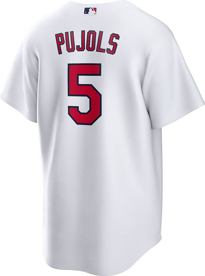 Nike Men's St. Louis Cardinals Albert Pujols #5 White Cool Base