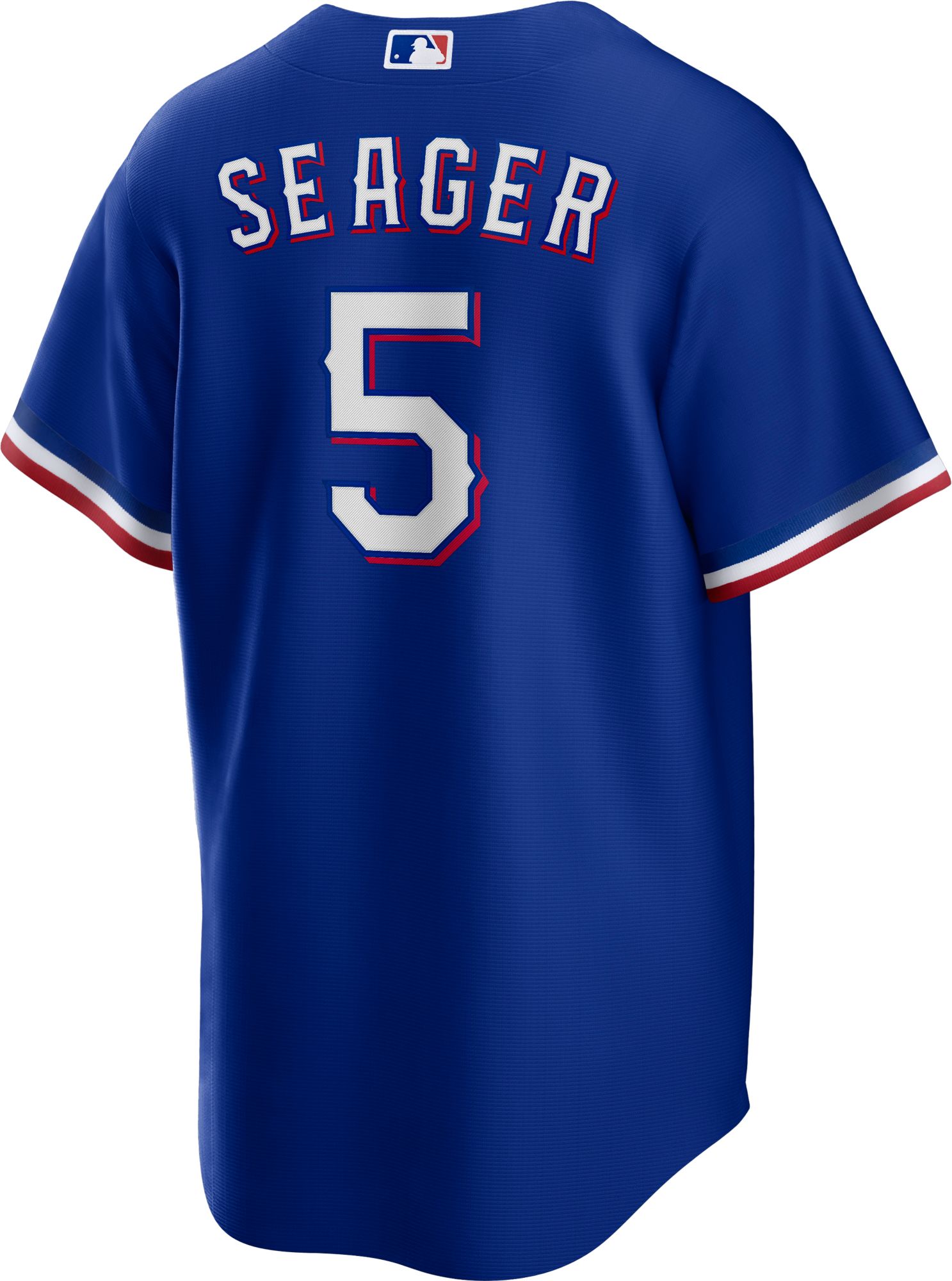 Nike Men's Texas Rangers Corey Seager #5 Royal Alternate Cool Base Jersey product image