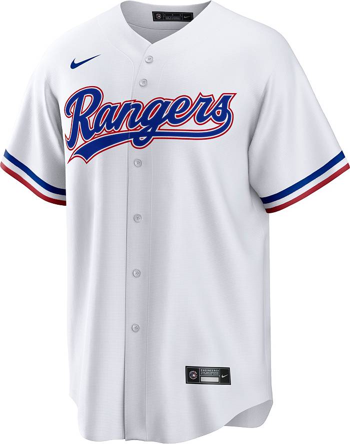Nike Men's Texas Rangers Corey Seager #5 White Home Cool Base Jersey