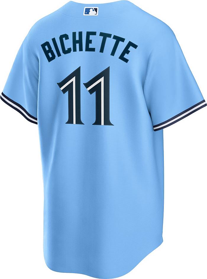Nike Men's Toronto Blue Jays Bo Bichette #11 Blue Cool Base Alternate Jersey