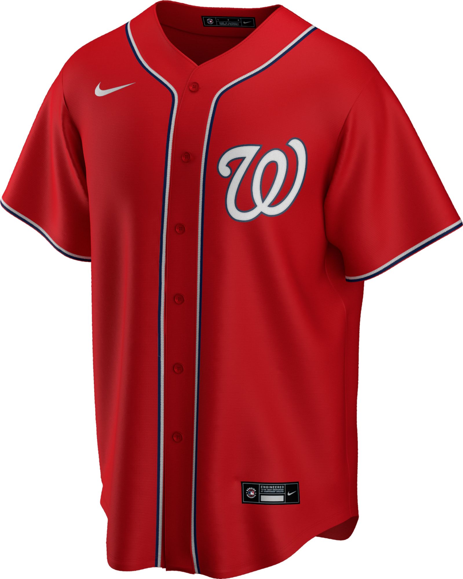 Nike Men's Replica Washington Nationals Juan Soto #22 Cool Base Red Jersey product image