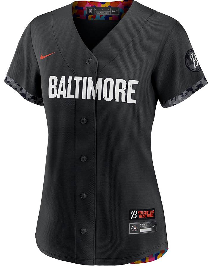 Nike Women's Baltimore Orioles 2023 City Connect Blank Cool Base