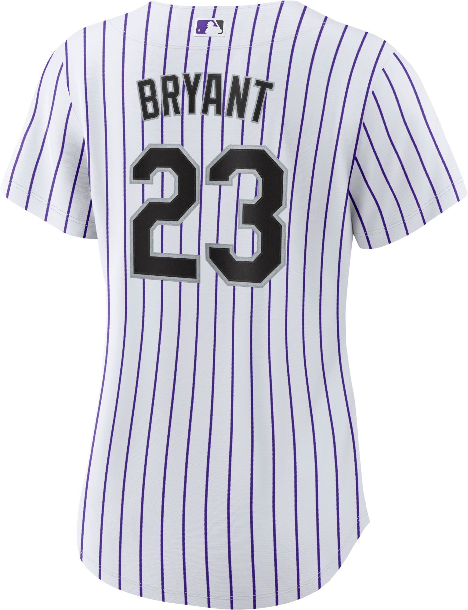 Nike Women's Colorado Rockies Kris Bryant #23 White Home Cool Base Jersey product image