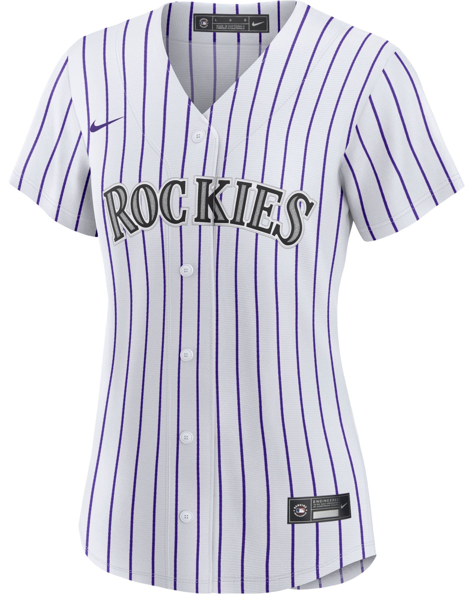 Nike Women's Colorado Rockies Kris Bryant #23 White Home Cool Base Jersey product image