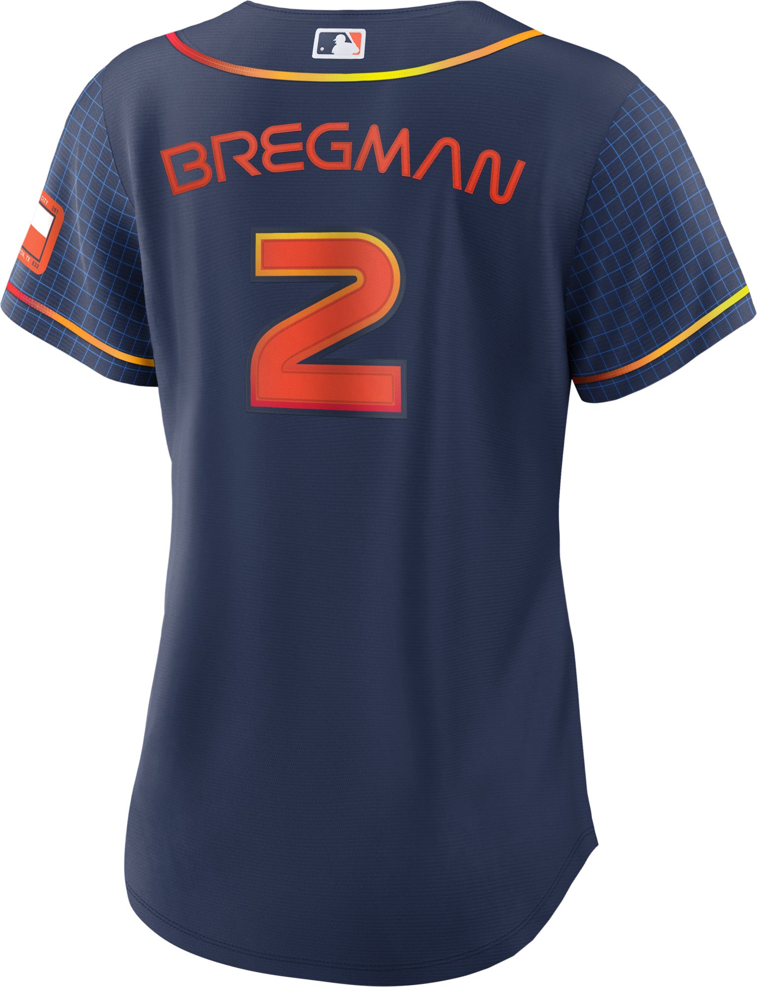 Nike Women's Houston Astros Alex Bregman #2 2022 City Connect Cool Base Jersey product image