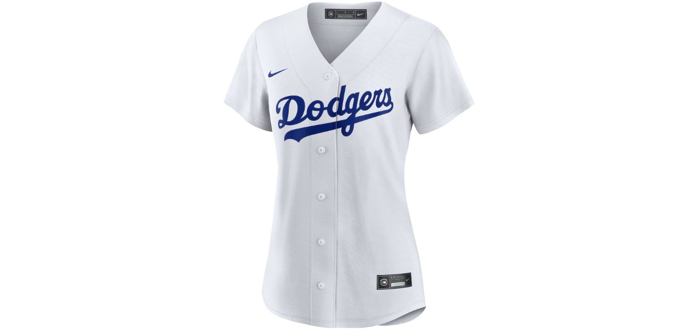 Nike Women s Los Angeles Dodgers Shohei Ohtani 17 White Cool Base Jersey Dick s Sporting Goods