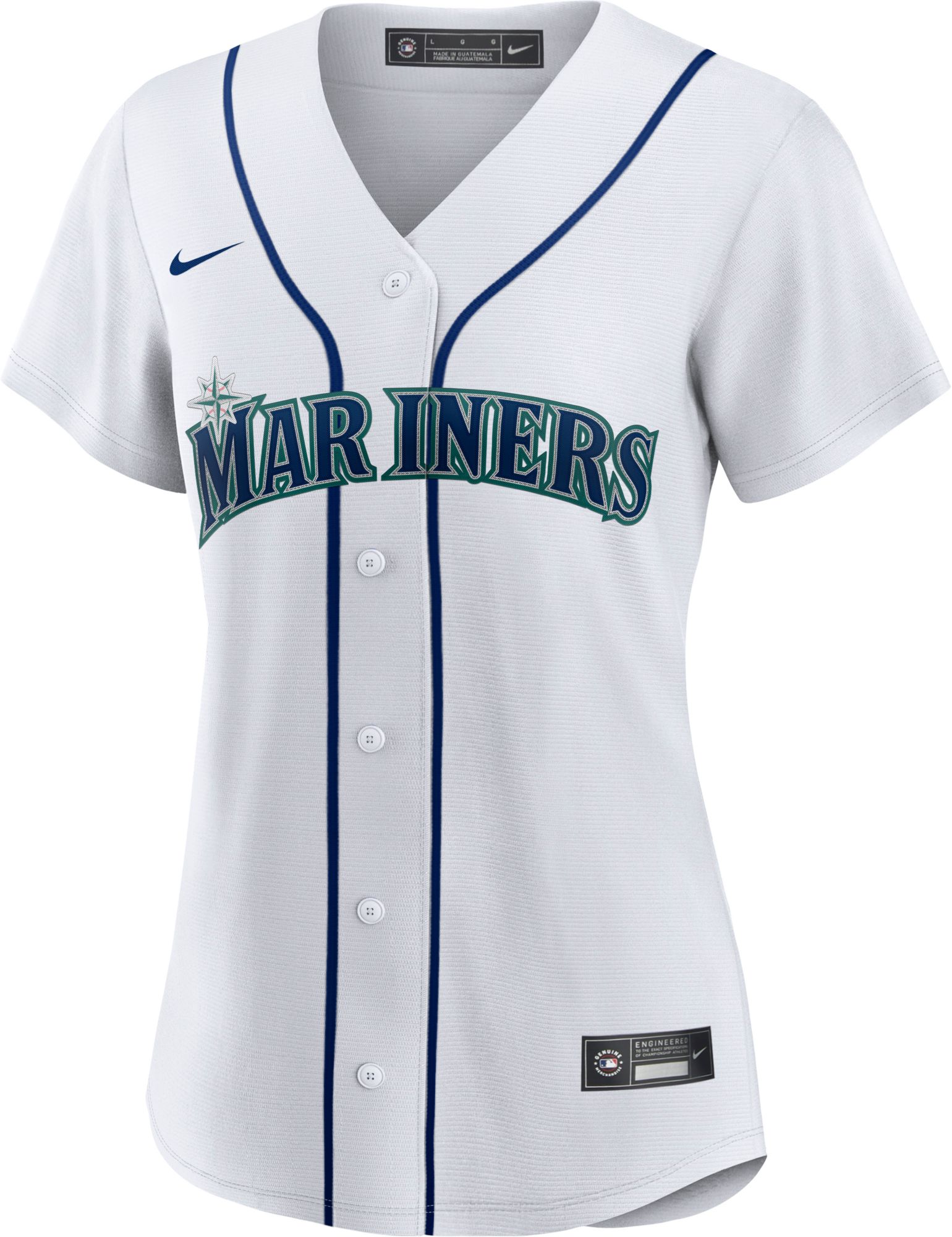 Nike Women's Replica Seattle Mariners Blank White Cool Base Jersey