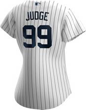 Nike Men's Replica New York Yankees Aaron Judge #99 White Cool