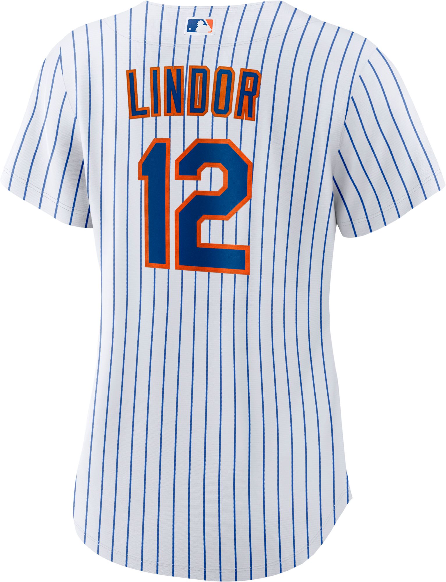 Nike Women's New York Mets Francisco Lindor #12 White Cool Base Jersey product image