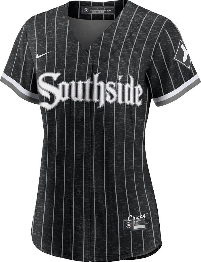 Chicago White Sox Nike Game Authentic Collection Performance Raglan Long  Sleeve T-Shirt - Gray/Black