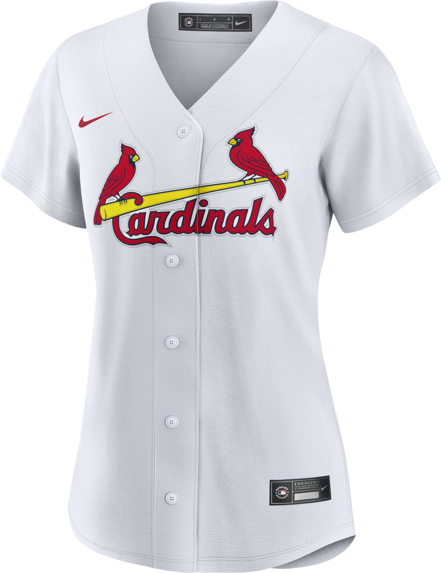 Nike Women's St. Louis Cardinals Nolan Arenado #28 White Cool Base Home Jersey