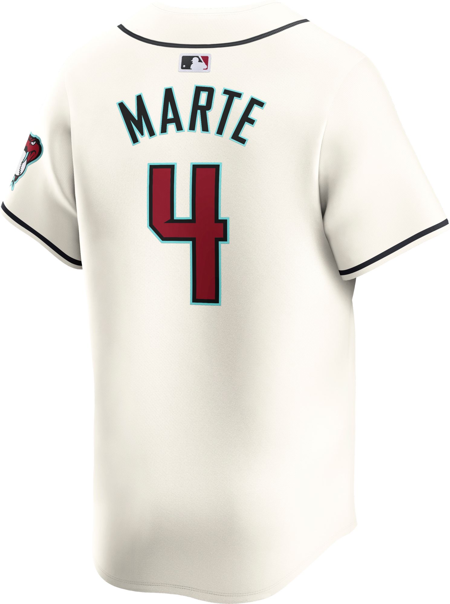 Nike Men's Arizona Diamondbacks Ketel Marte #4 Teal Limited Vapor Jersey