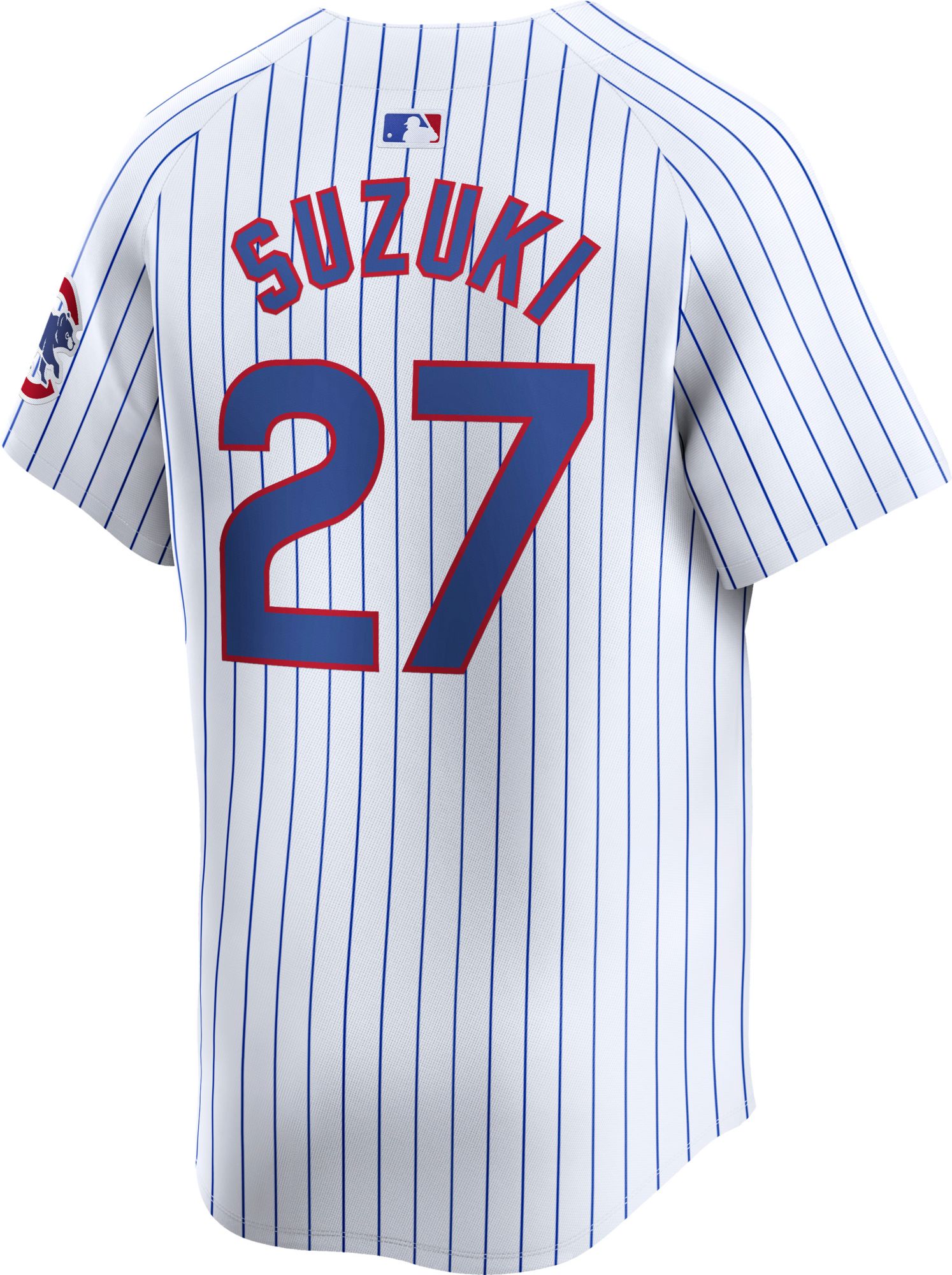 Nike Men's Chicago Cubs Seiya Suzuki #27 White Limited Vapor Jersey