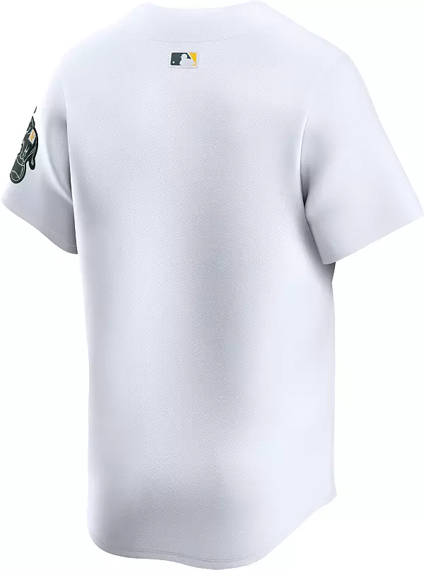 Nike Men's Oakland Athletics White Blank Limited Vapor Jersey