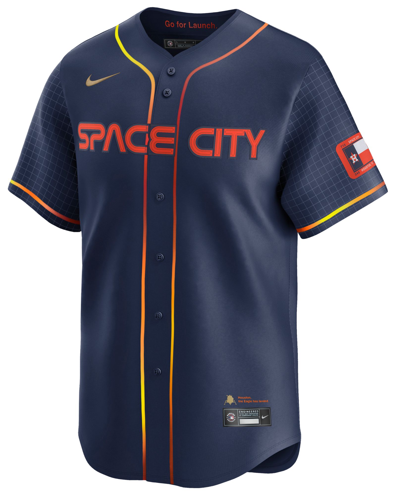 Nike Men's Houston Astros 2024 City Connect Jeremy Peña #3 Cool Base Jersey product image