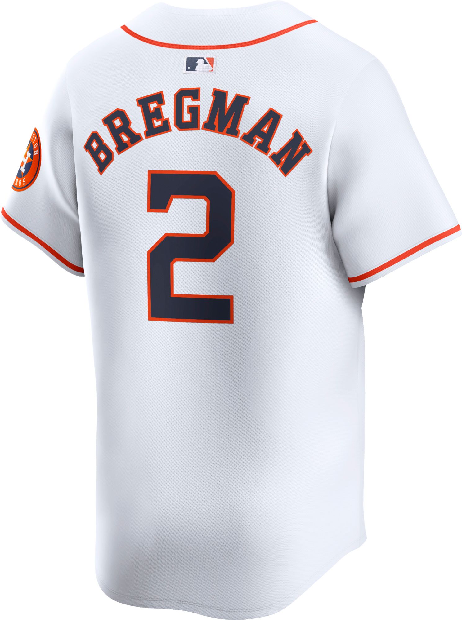 Nike Men's Houston Astros Alex Bregman #2 White Limited Vapor Jersey