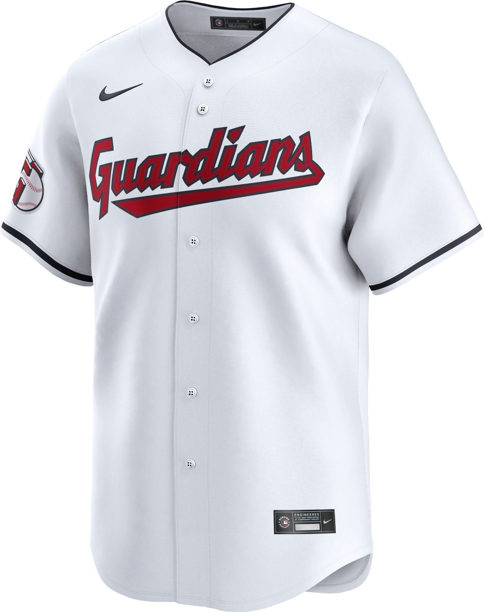 Nike Men's Cleveland Guardians Steven Kwan #38 White Limited Vapor Jersey