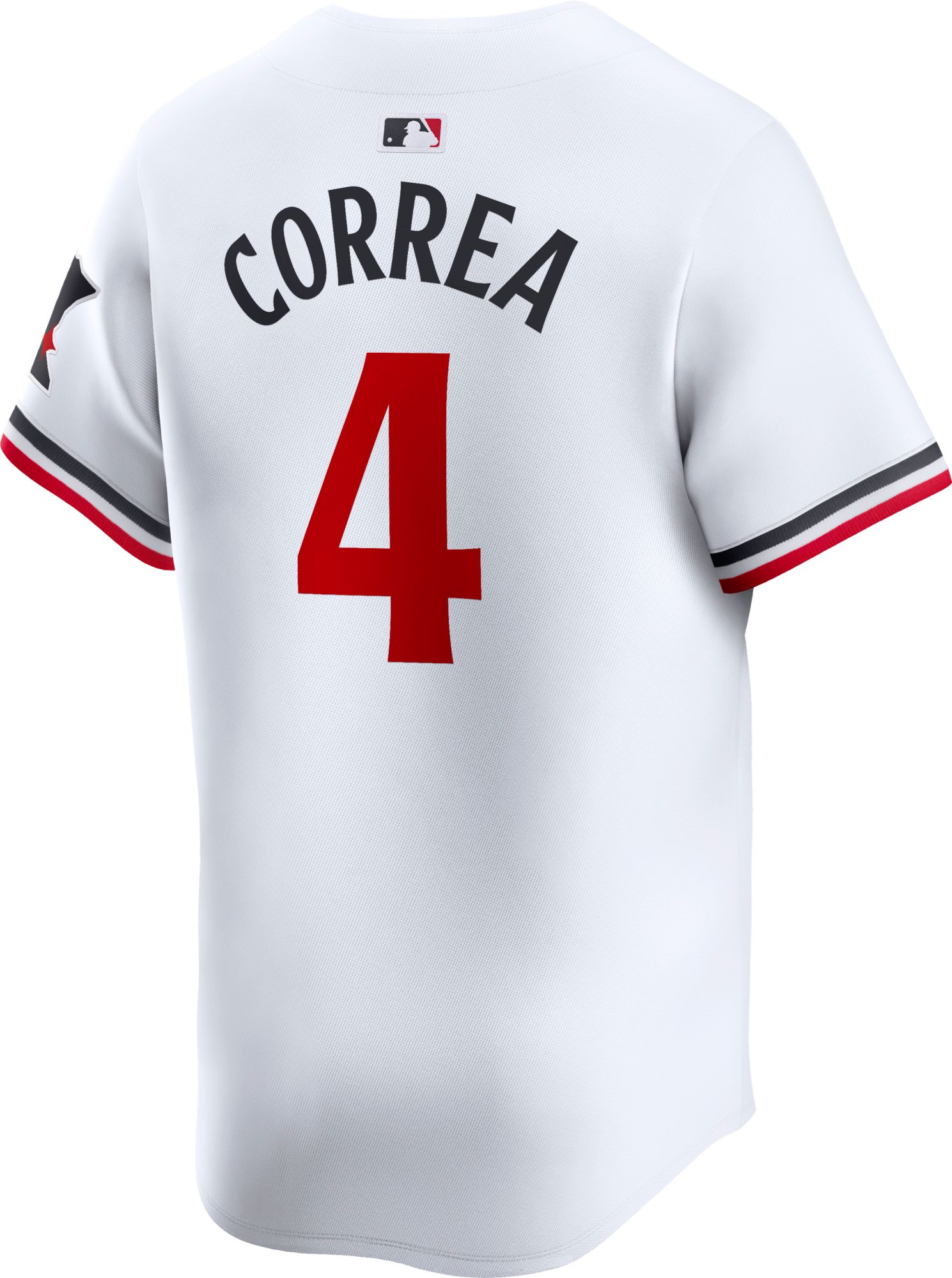 Nike Men's Minnesota Twins Carlos Correa #4 White Limited Vapor Jersey