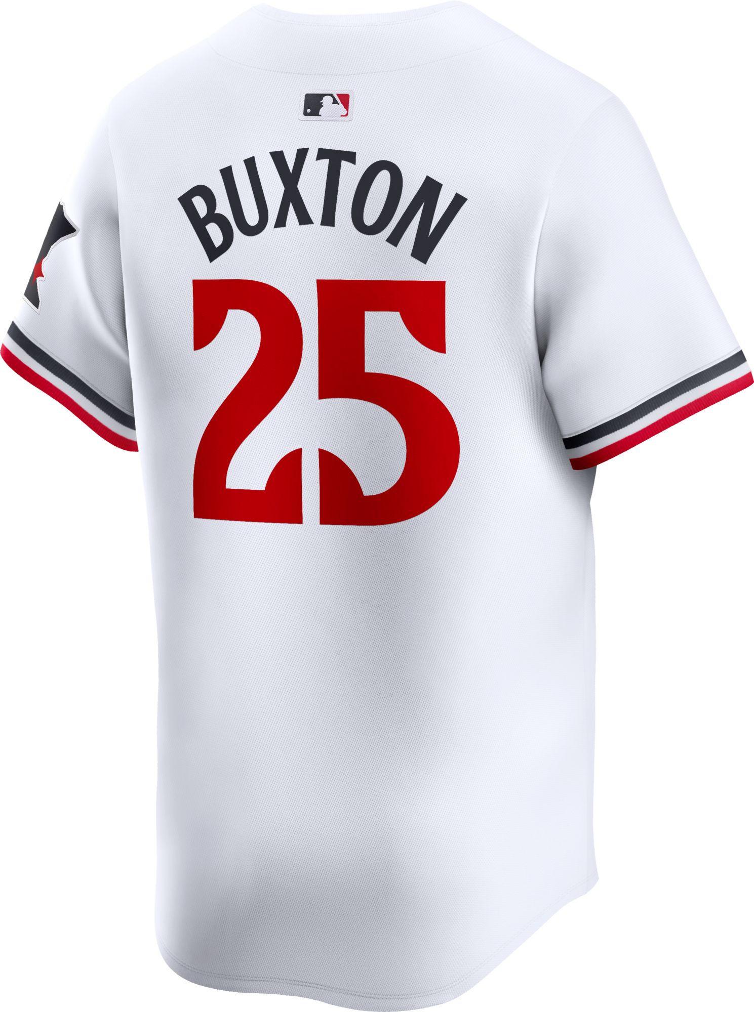 Nike Men's Minnesota Twins Byron Buxton #25 White Limited Vapor Jersey