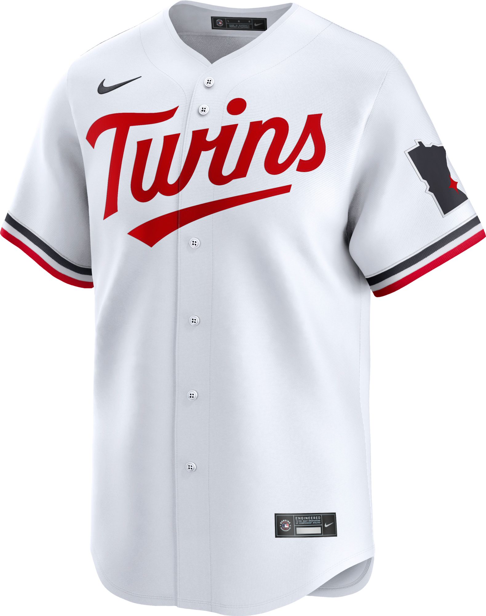 Nike Men's Minnesota Twins White Blank Limited Vapor Jersey