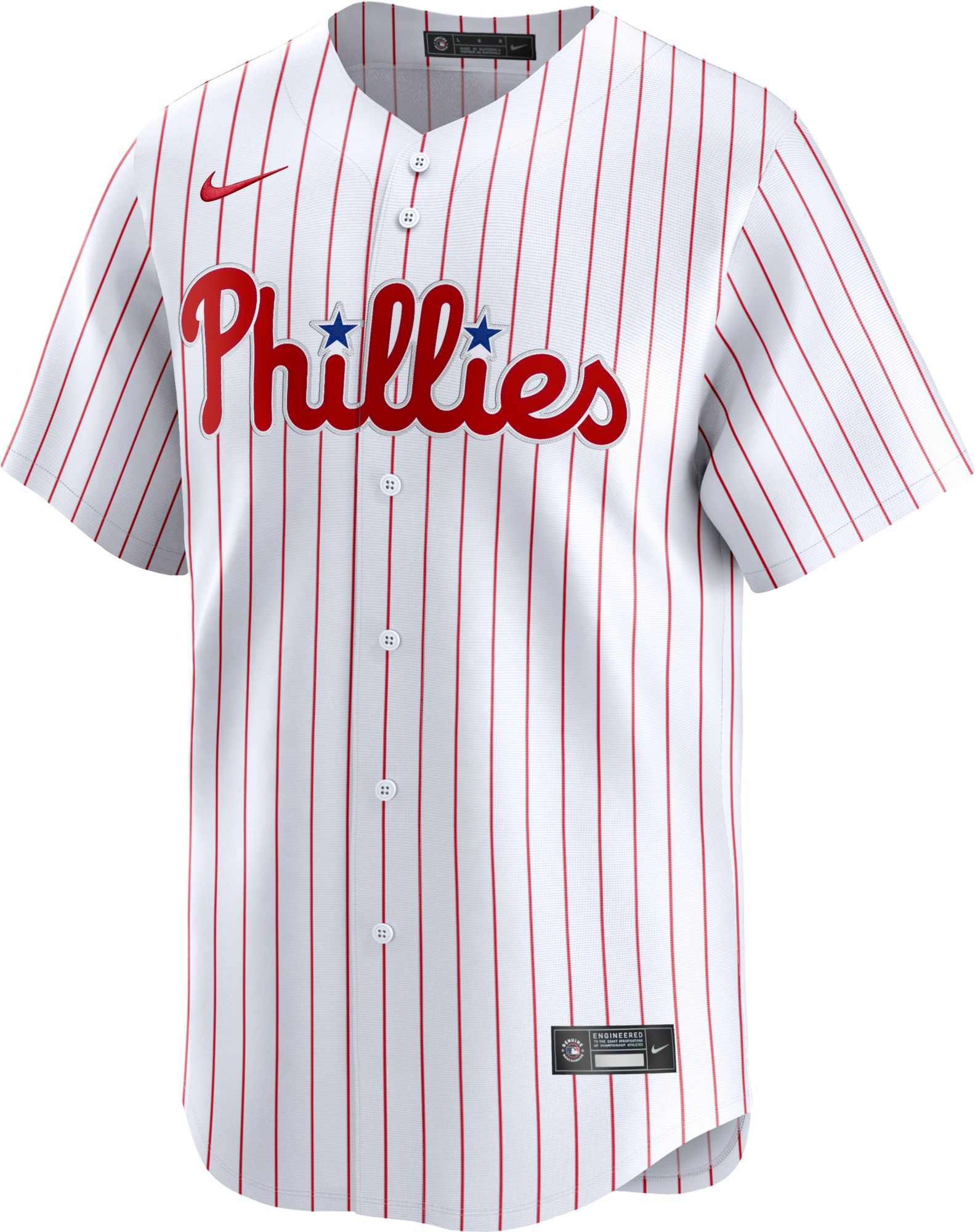 Nike Men's Philadelphia Phillies White Blank Limited Vapor Jersey