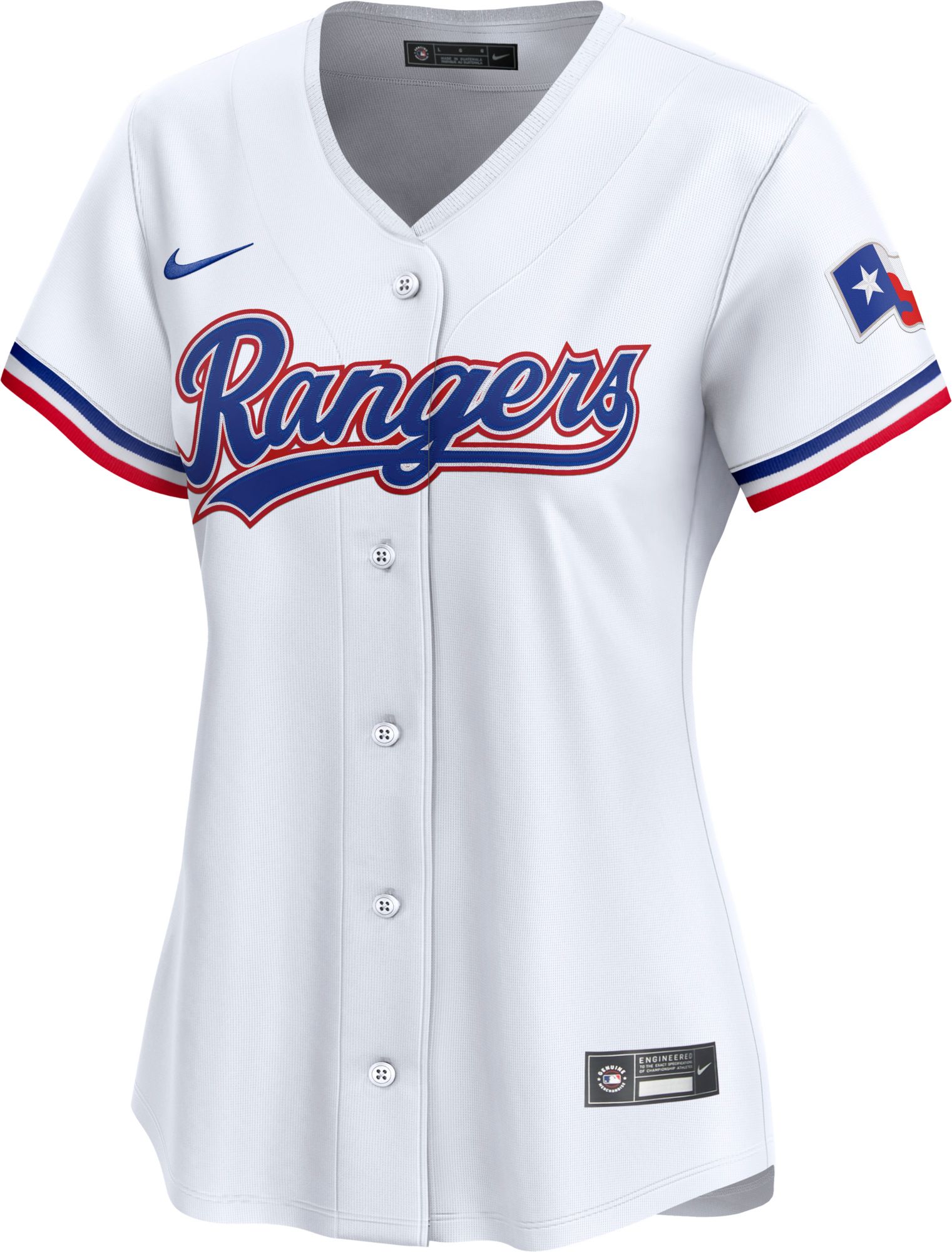 Nike Women's Texas Rangers Corey Seager #5 White Home Limited Vapor Jersey