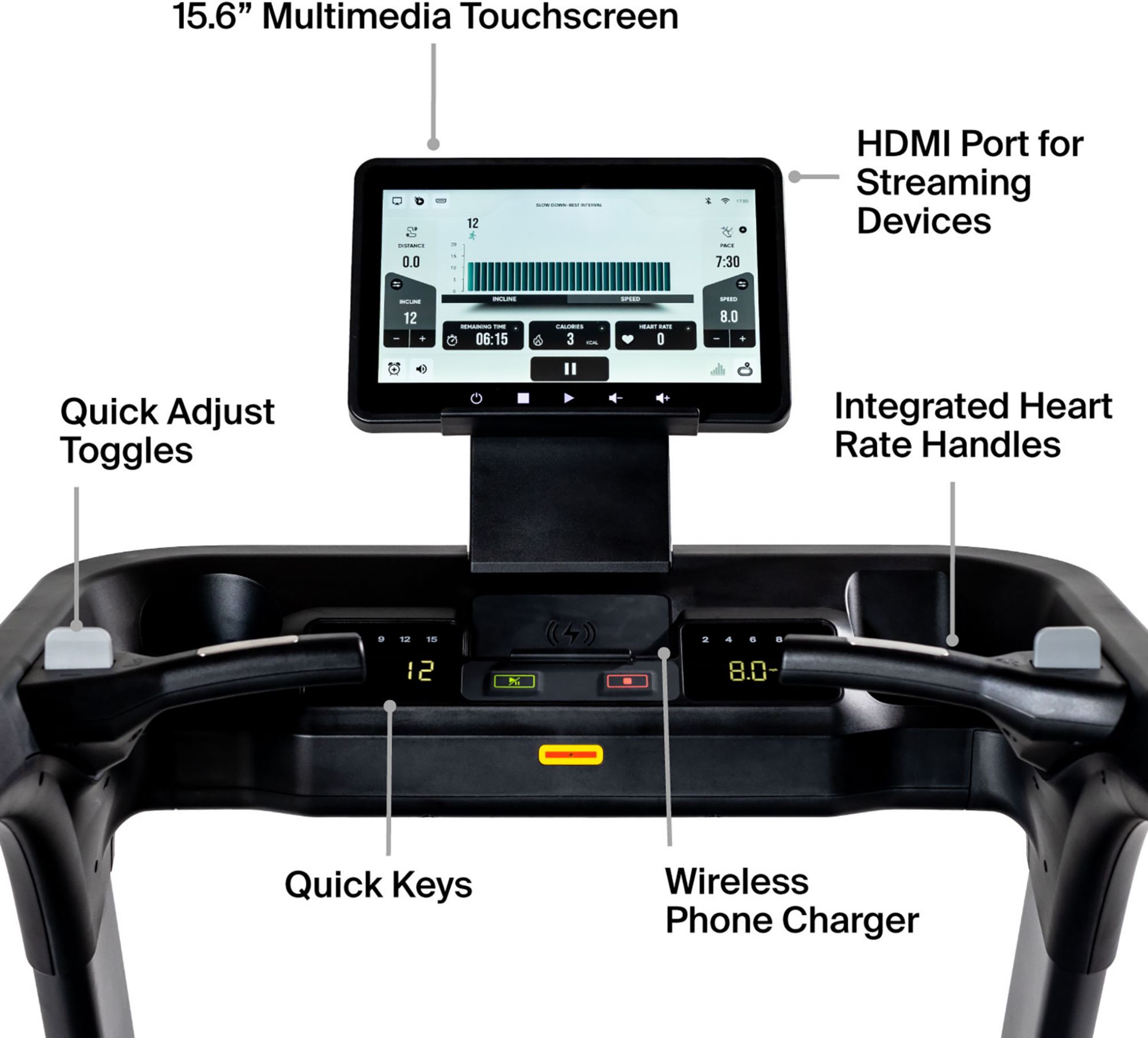 Inspire T7 Treadmill with 15.6" Touchscreen Display product image
