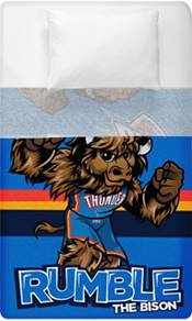 Bleacher Creatures Oklahoma City Thunder Rumble the Bison Raschel Plush Blanket product image
