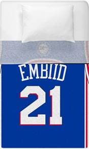 Bleacher Creatures Philadelphia 76ers Joel Embiid #21 Raschel Plush Blanket product image