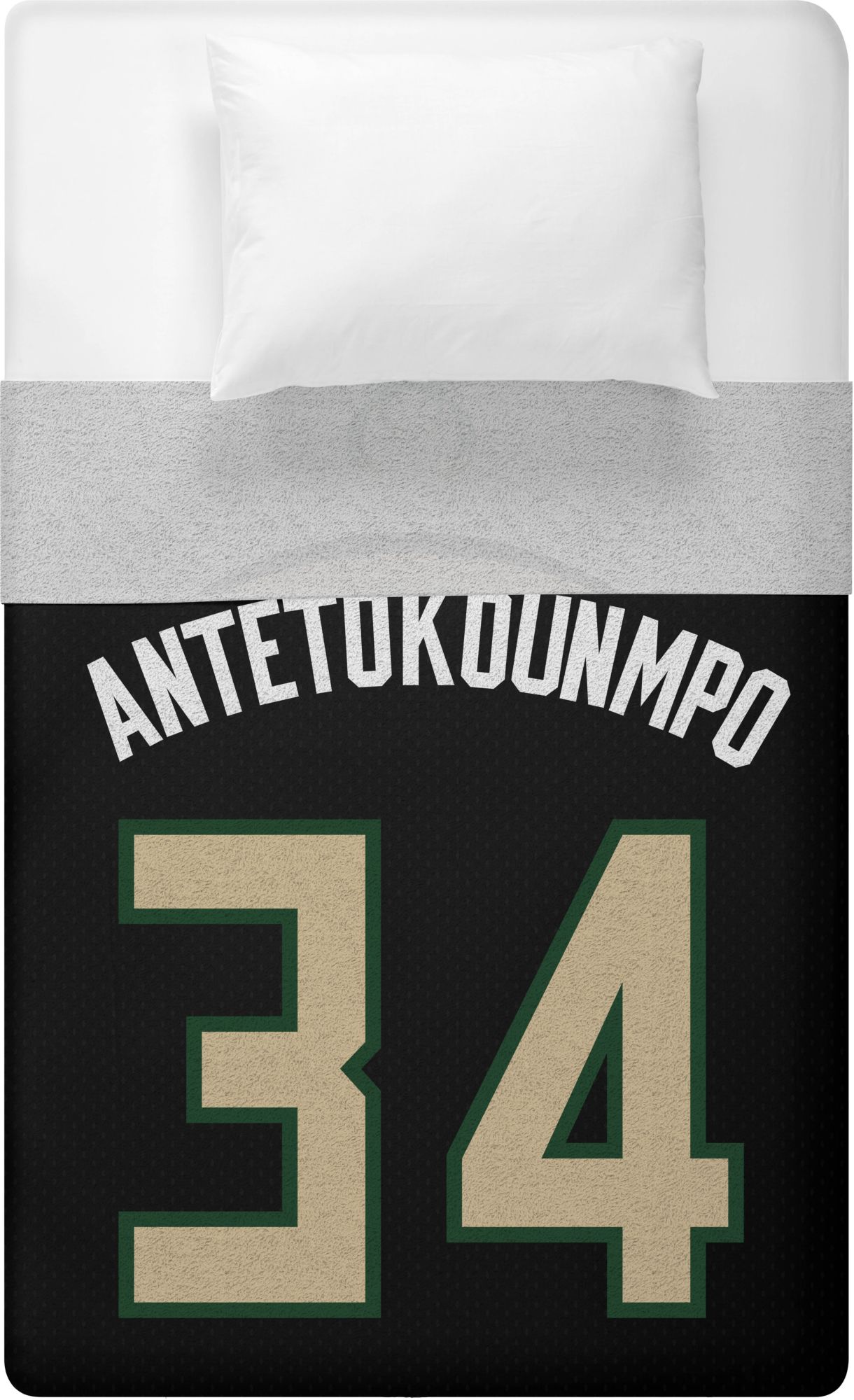 Bleacher Creatures Milwaukee Bucks Giannis Antetokounmpo #34 Raschel Plush Blanket product image