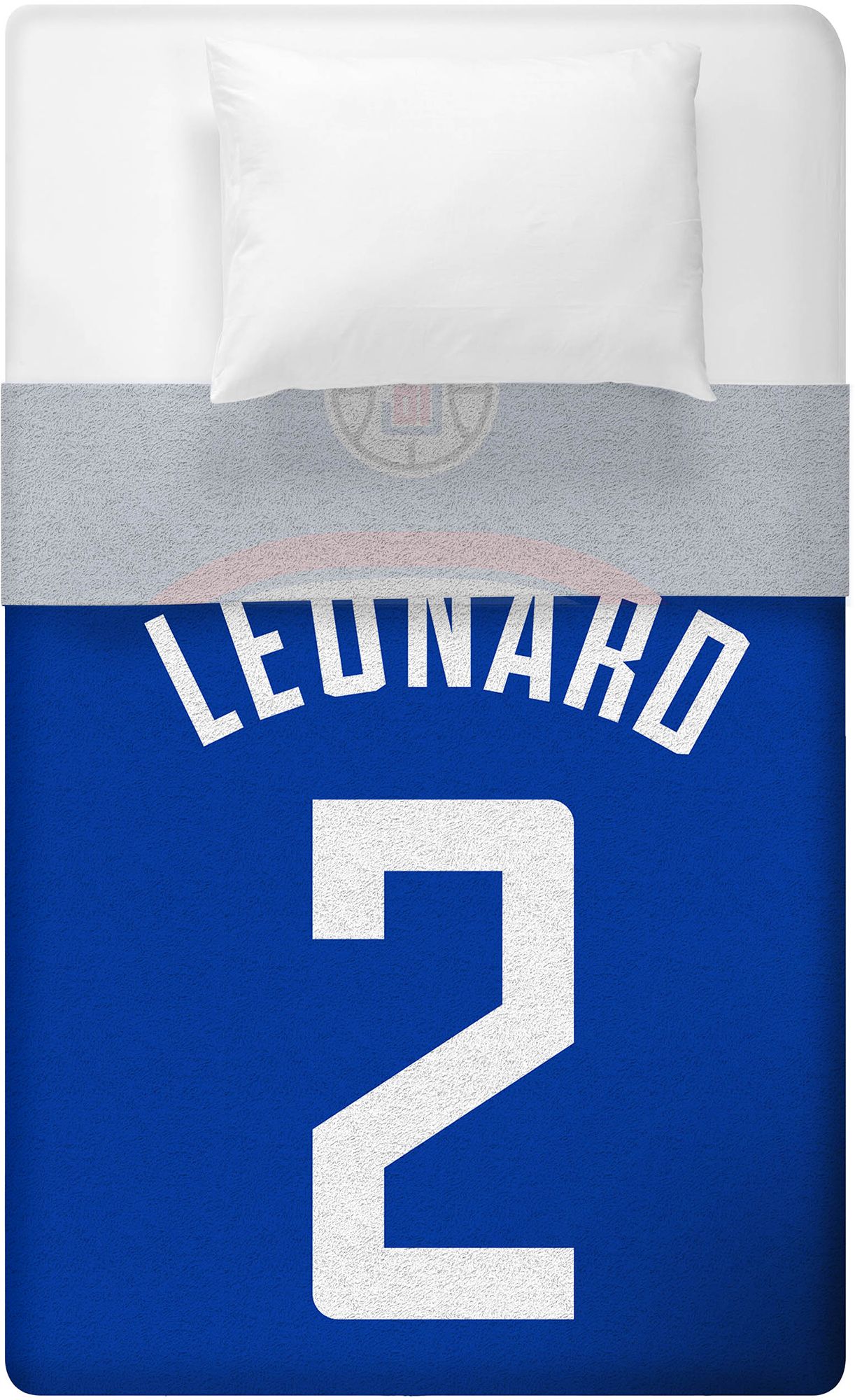 Bleacher Creatures Los Angeles Clippers Kawhi Leonard #2 Raschel Plush Blanket product image
