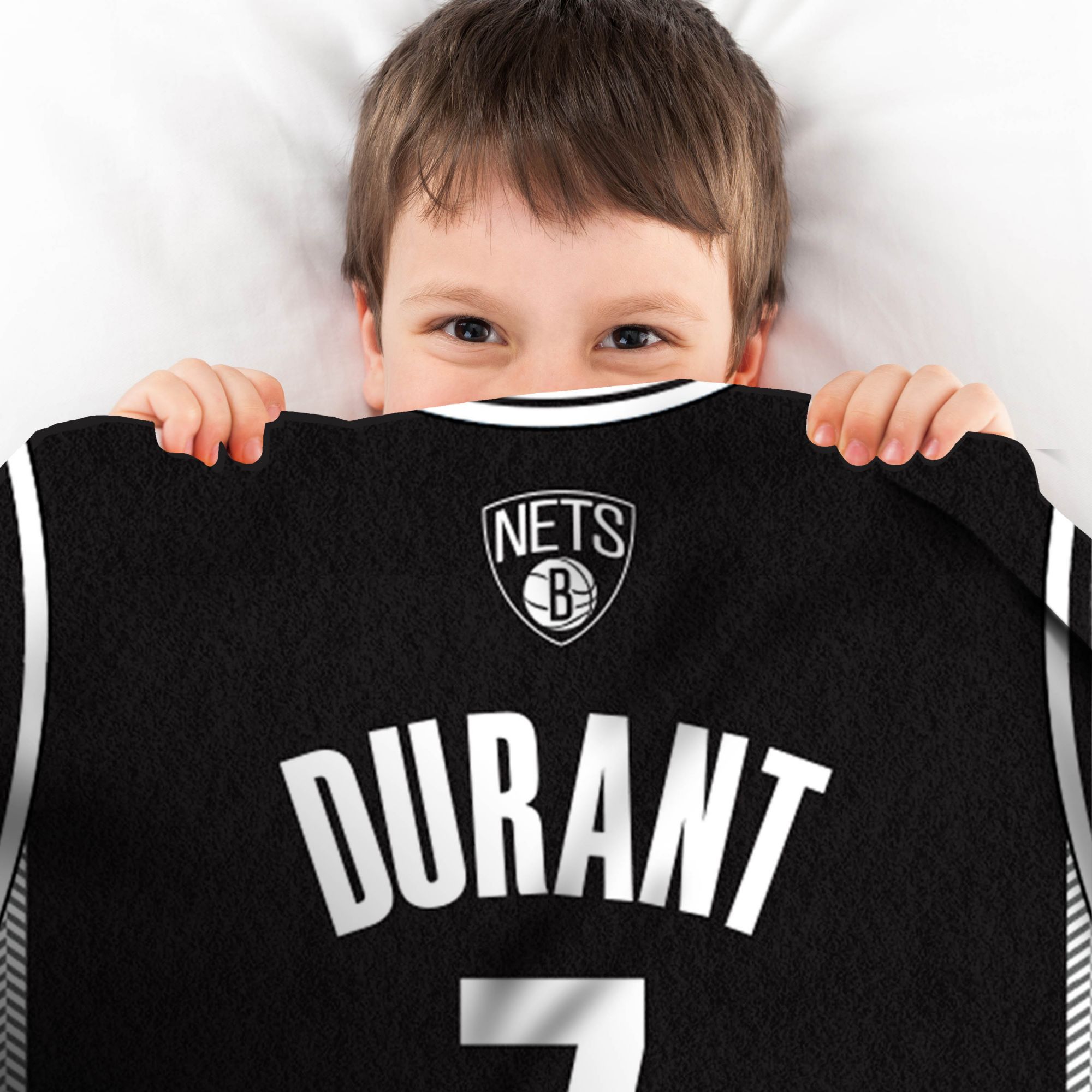 Bleacher Creatures Brooklyn Nets Kevin Durant #7 Raschel Plush Blanket product image