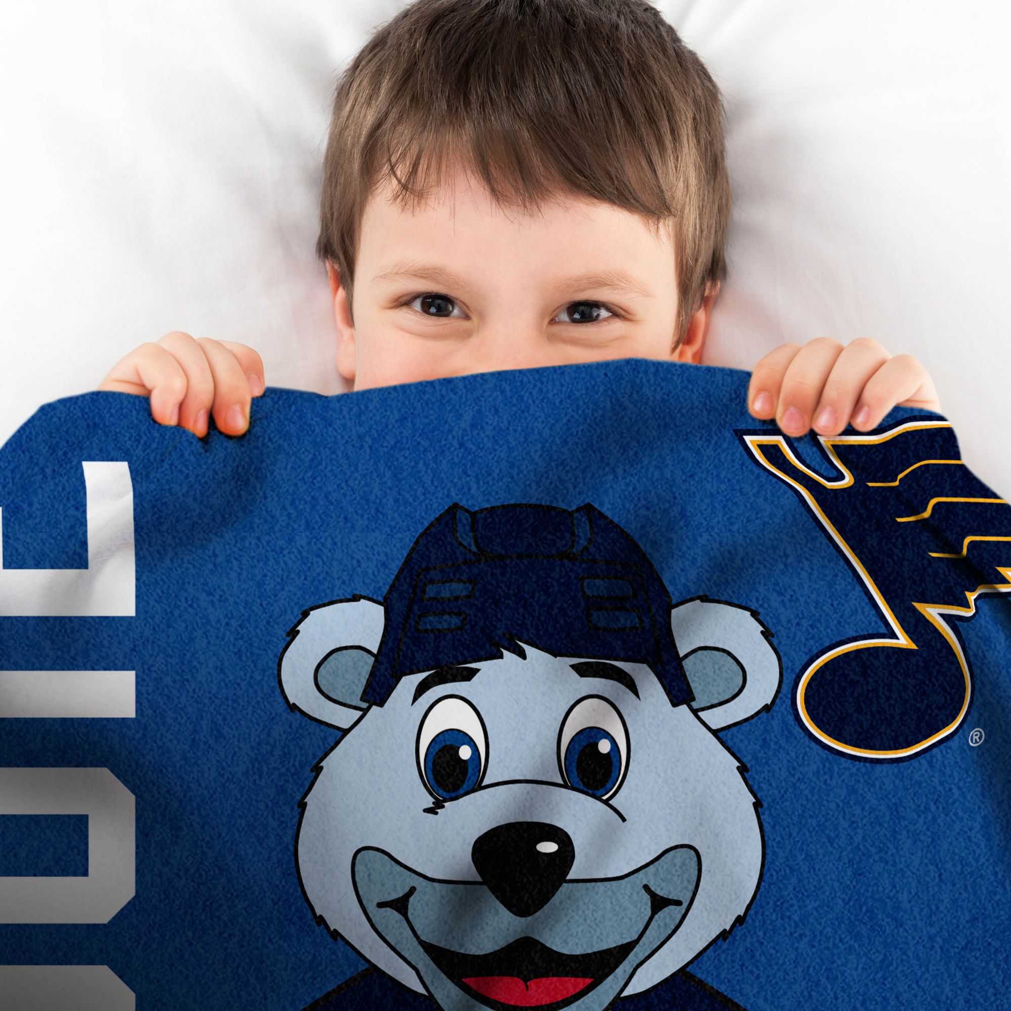 Uncanny Brands St. Louis Blues Louie The Bear Blanket product image