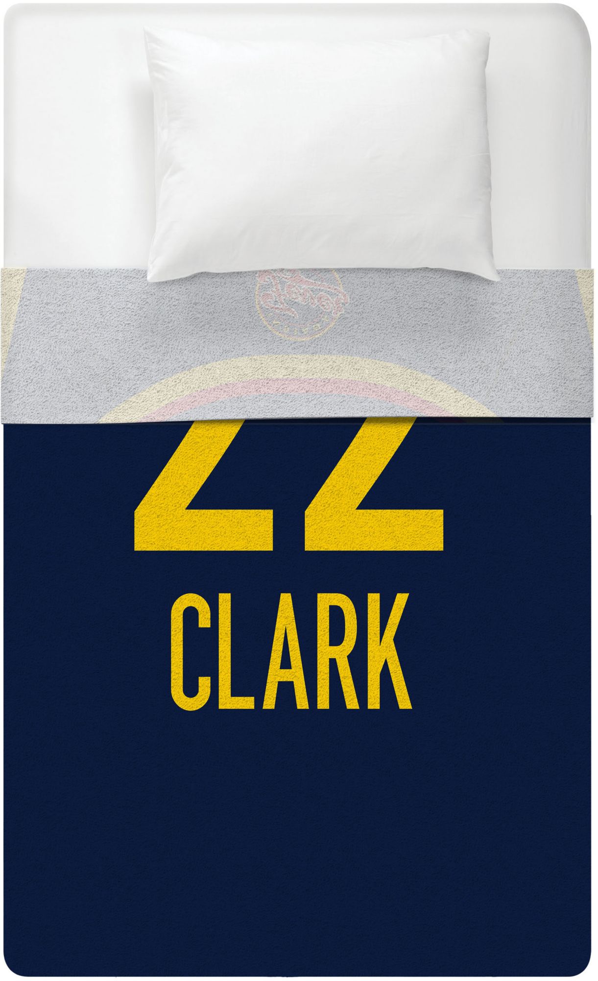 Uncanny Brands Adult Indiana Fever Caitlin Clark #22 Supersoft Throw Blanket product image