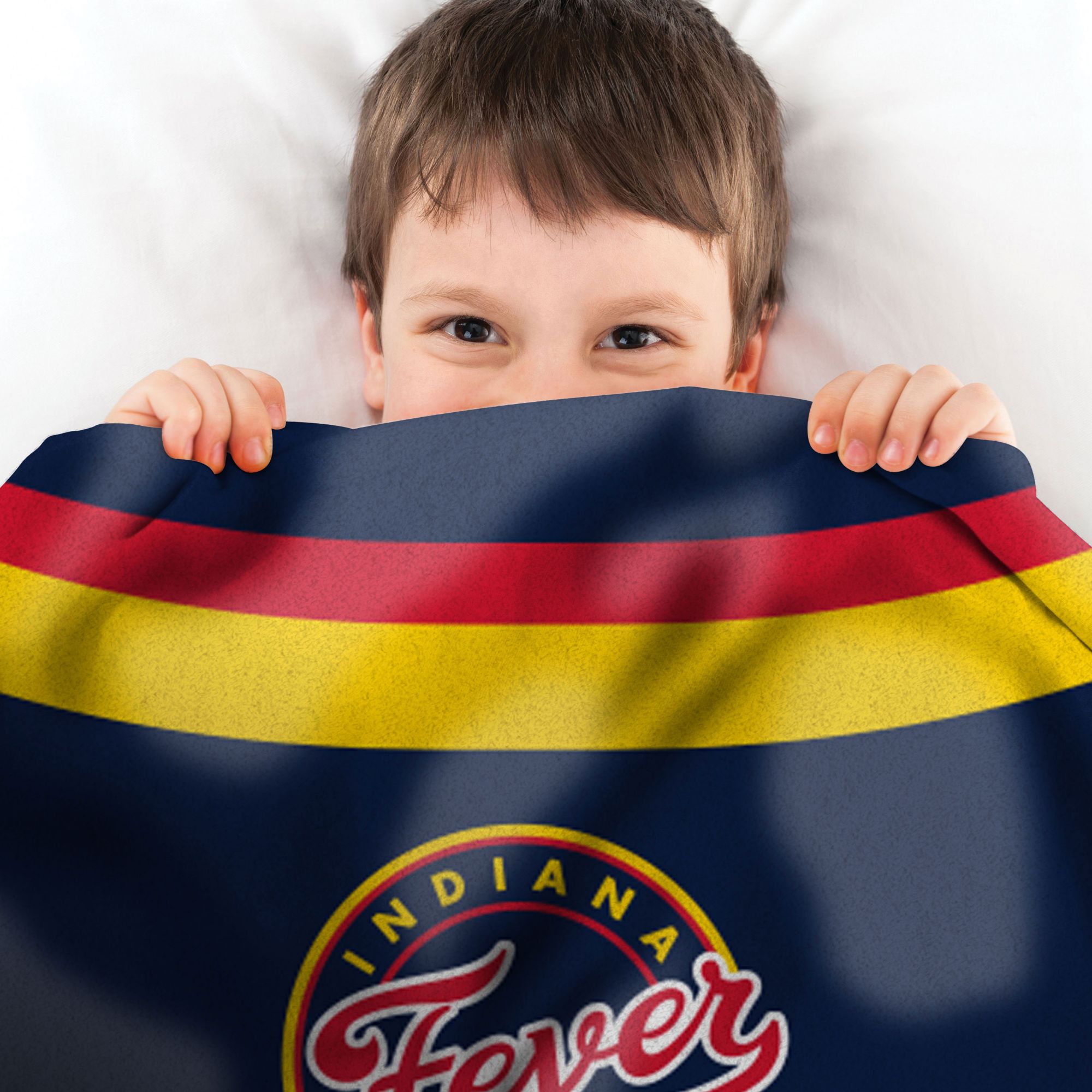 Uncanny Brands Adult Indiana Fever Caitlin Clark #22 Supersoft Throw Blanket product image