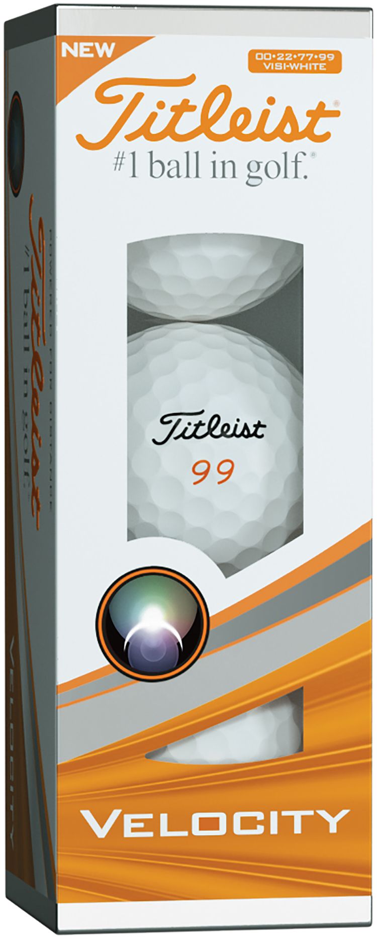 Titleist Velocity Double Numbers Golf Balls - Prior Generation product image