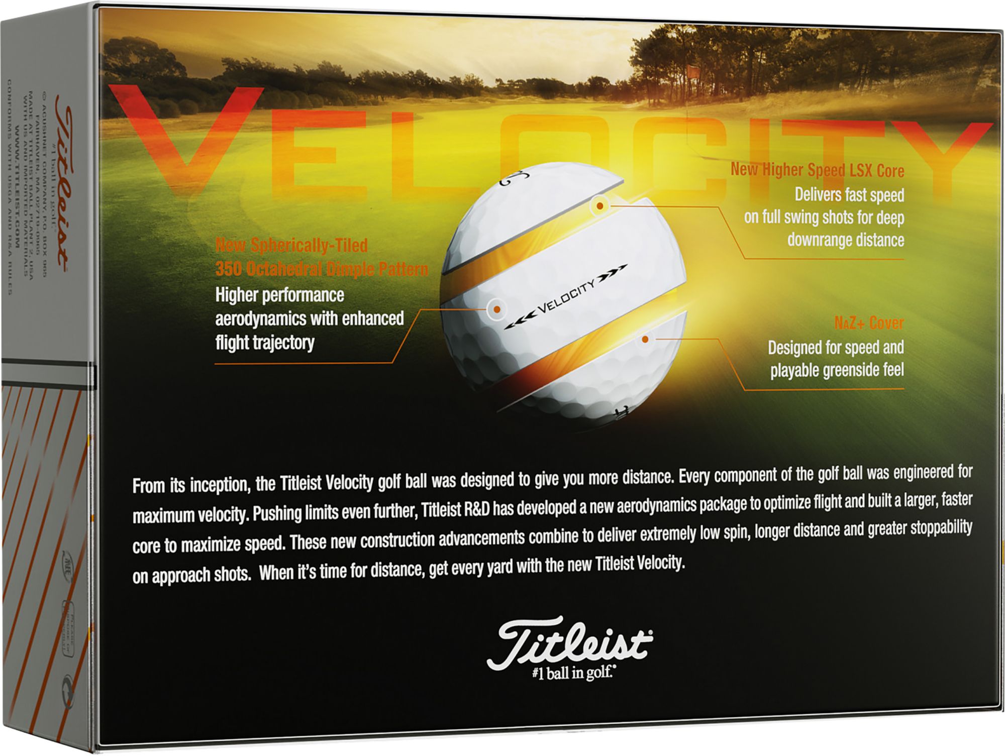 Titleist 2020 Velocity Golf Balls product image