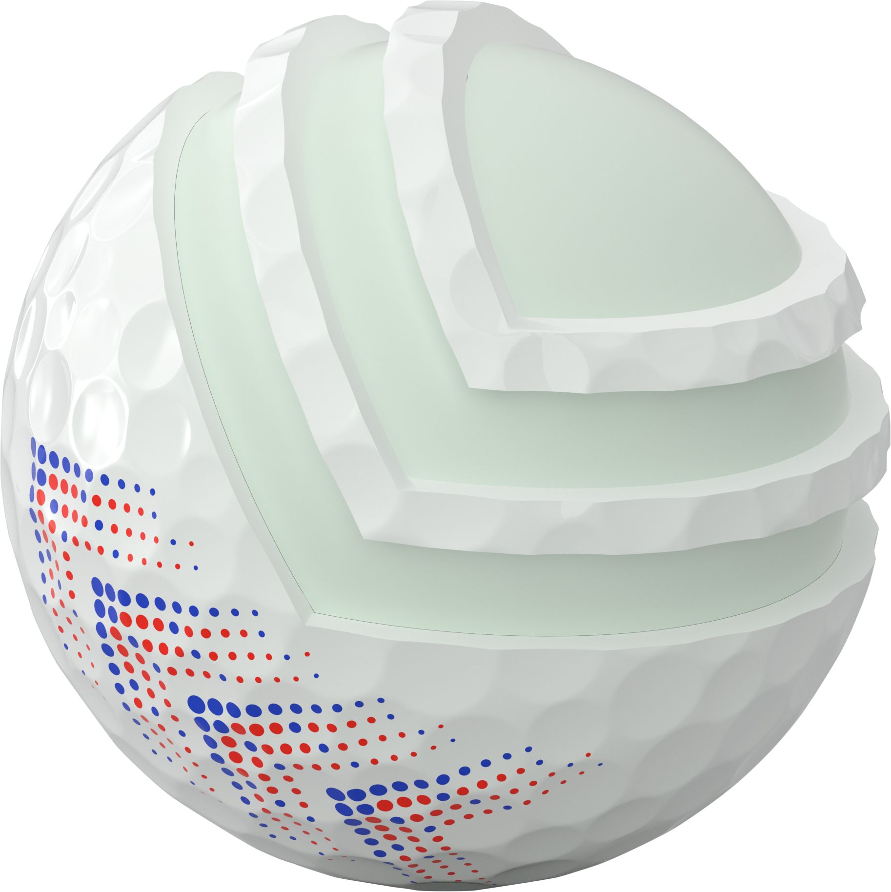 Titleist 2026 Velocity AIM Performance - Red, White, & Blue Golf Balls product image