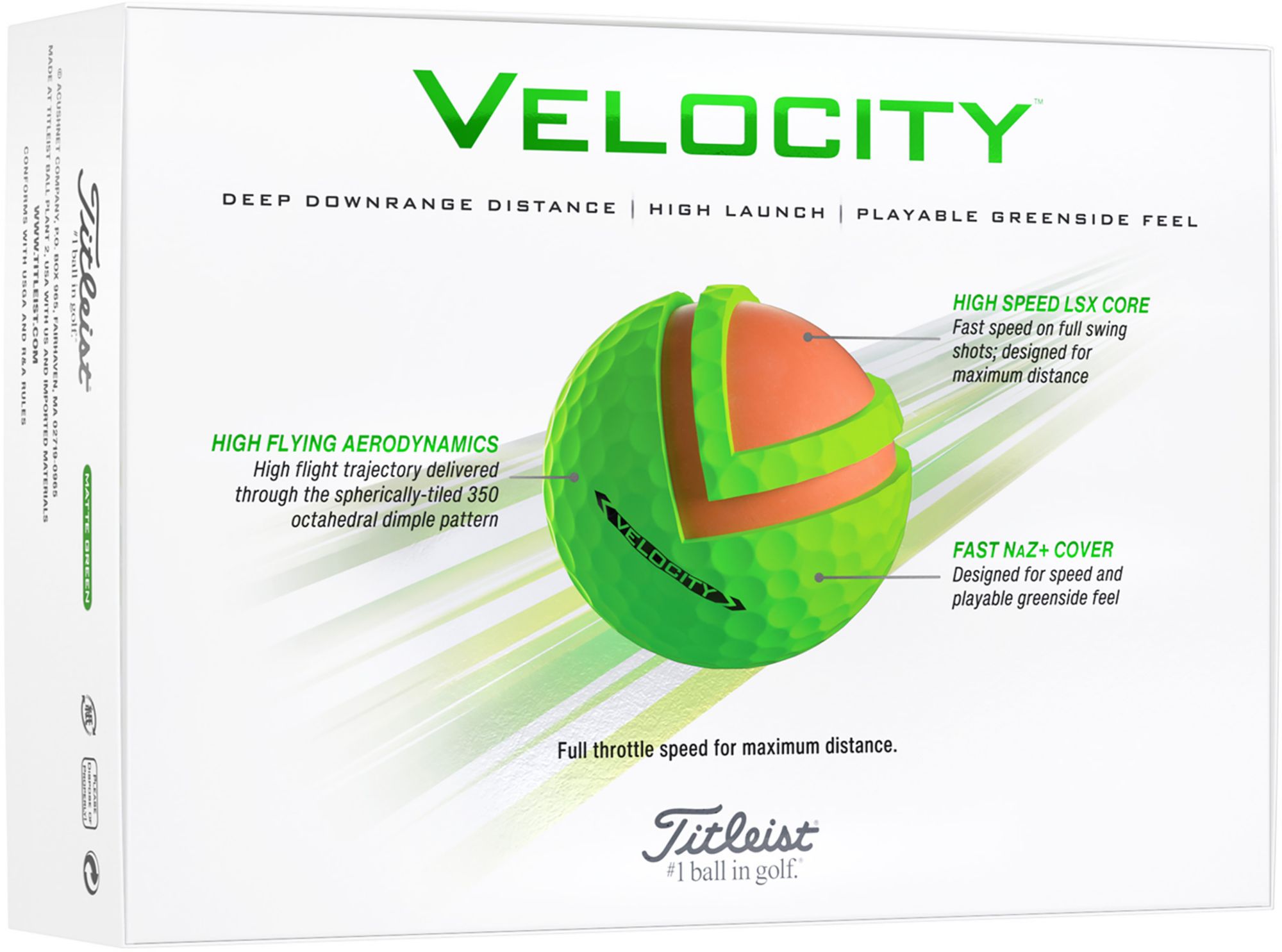 Titleist 2024 Velocity Golf Balls