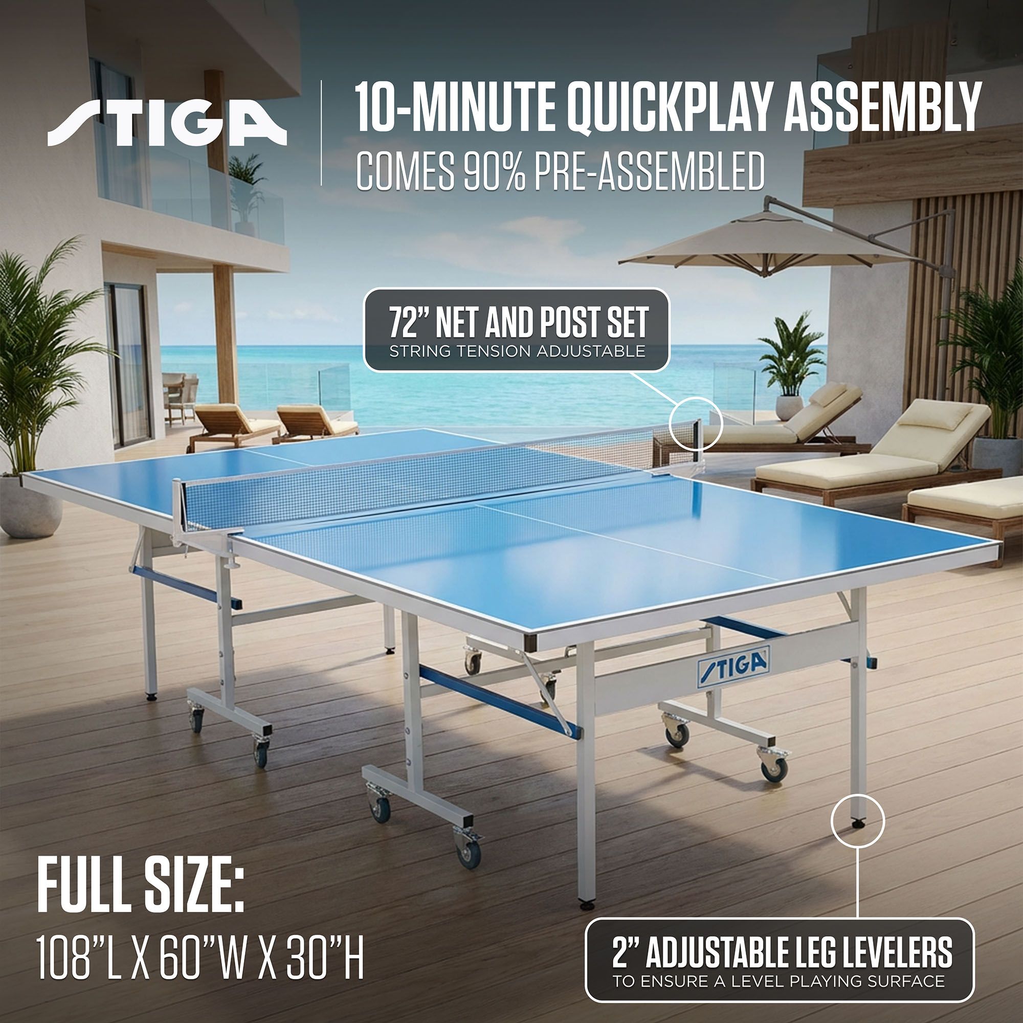 Stiga XTR Outdoor Table Tennis Table product image