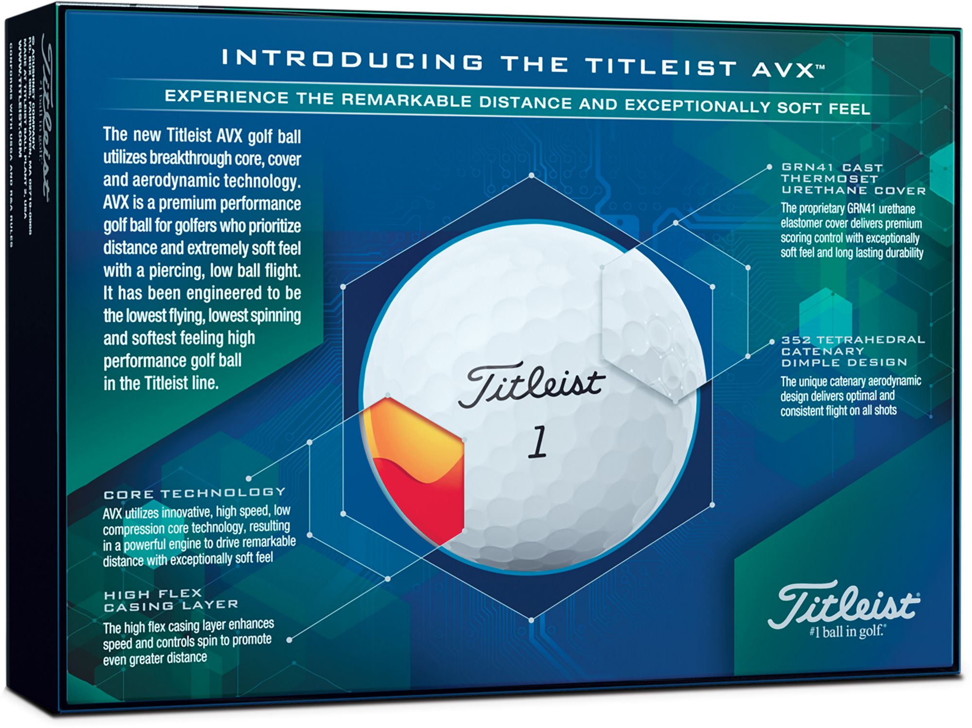 Titleist AVX Golf Balls - Prior Generation product image