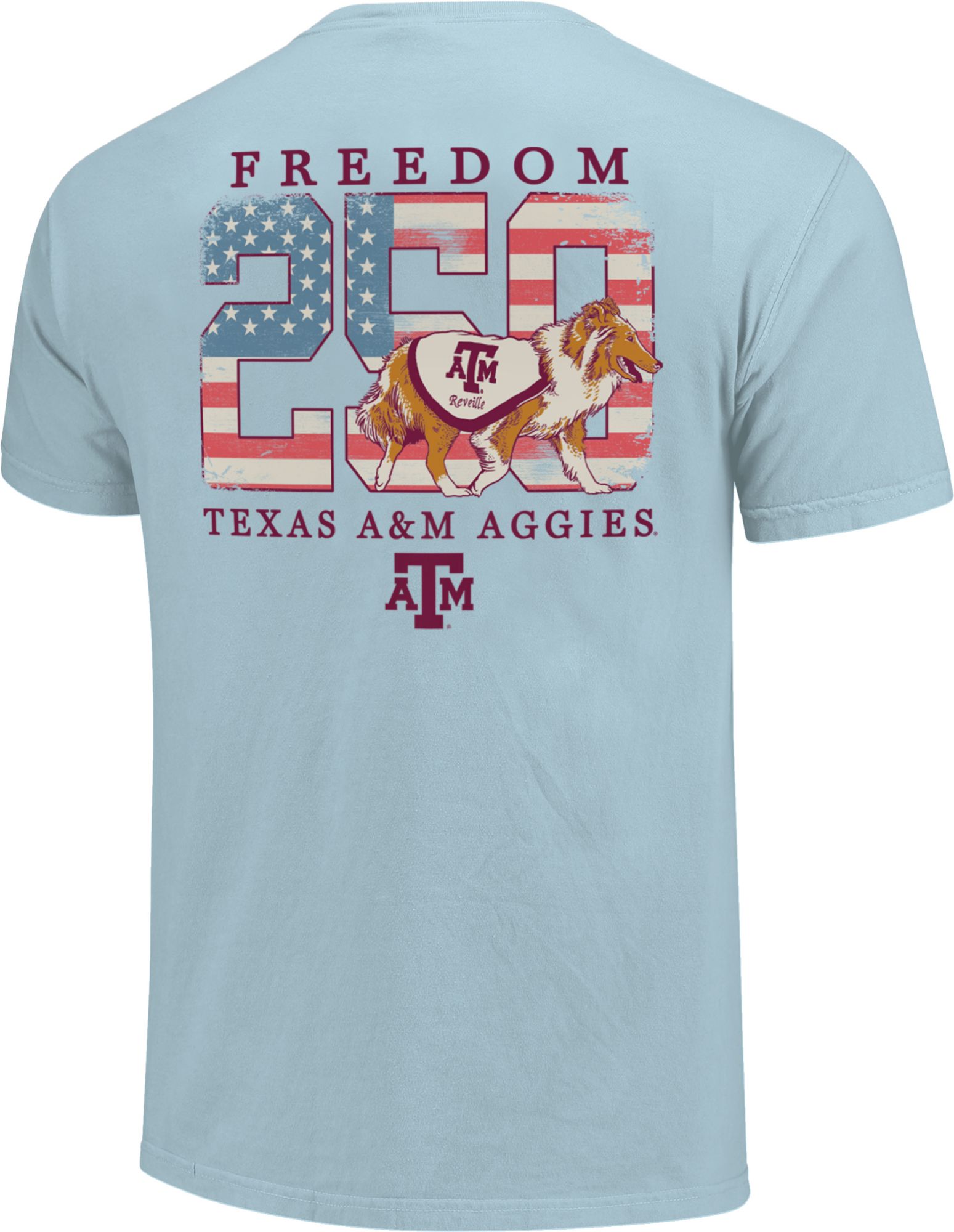Image One Men's Texas A&M Aggies Chambray Americana Mascot 250 T-Shirt product image