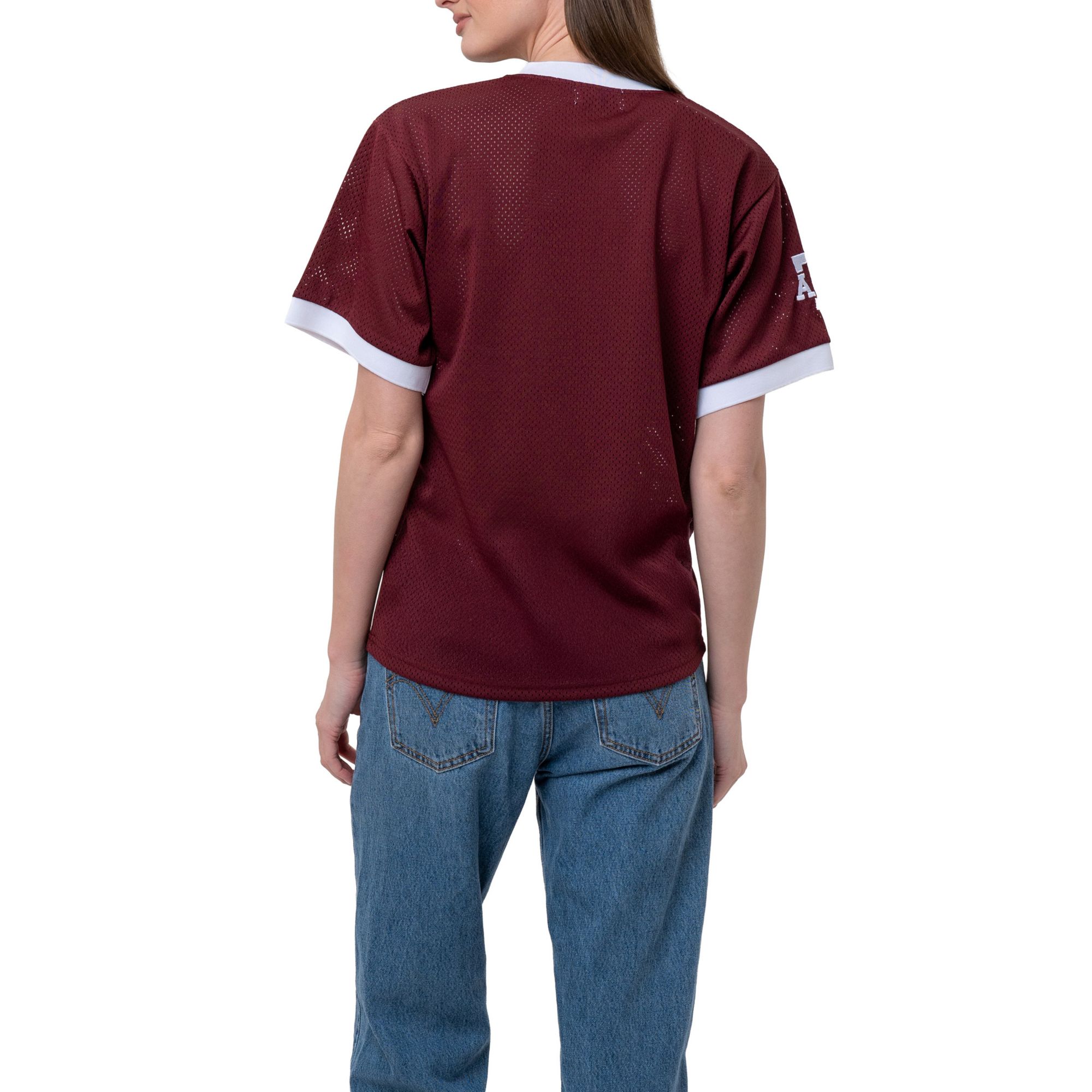 Established & Co Women's Texas A&M Aggies Maroon Pullover Jersey product image