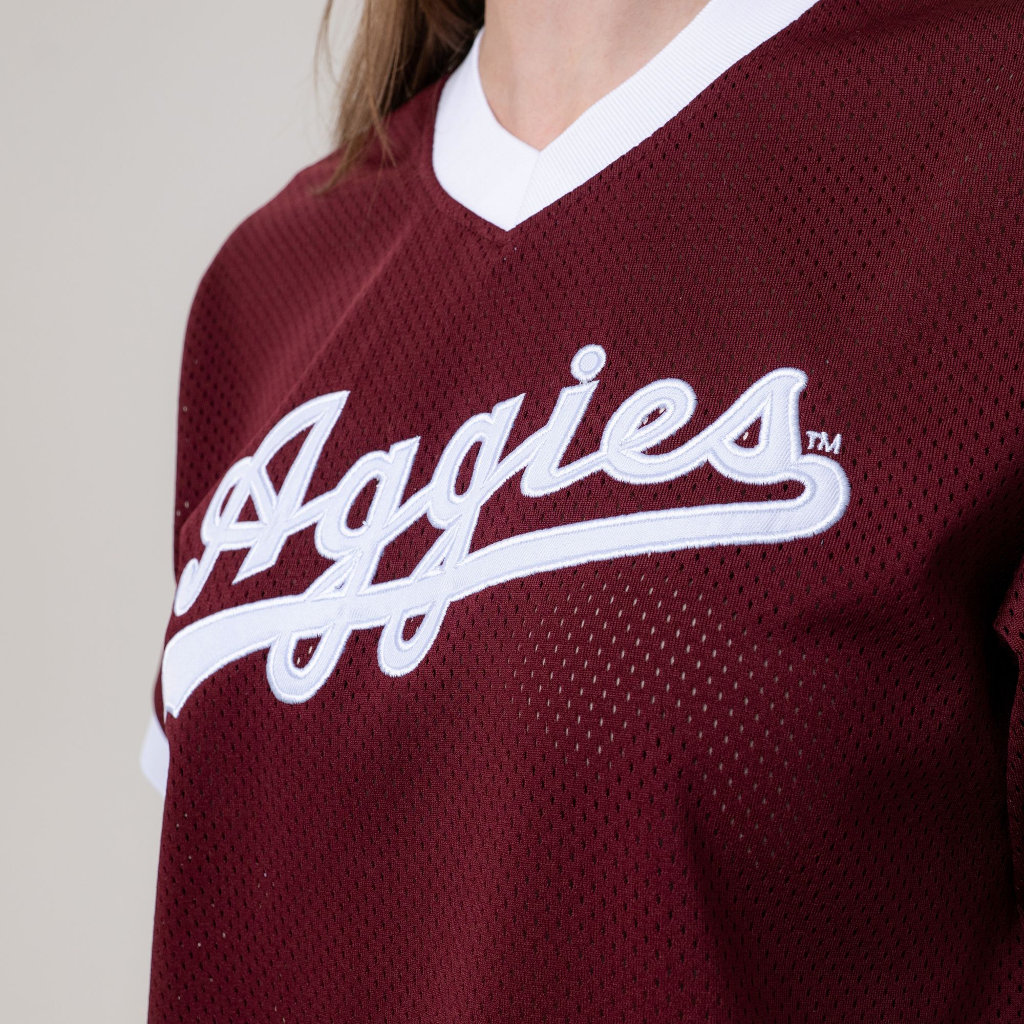 Established & Co Women's Texas A&M Aggies Maroon Pullover Jersey product image