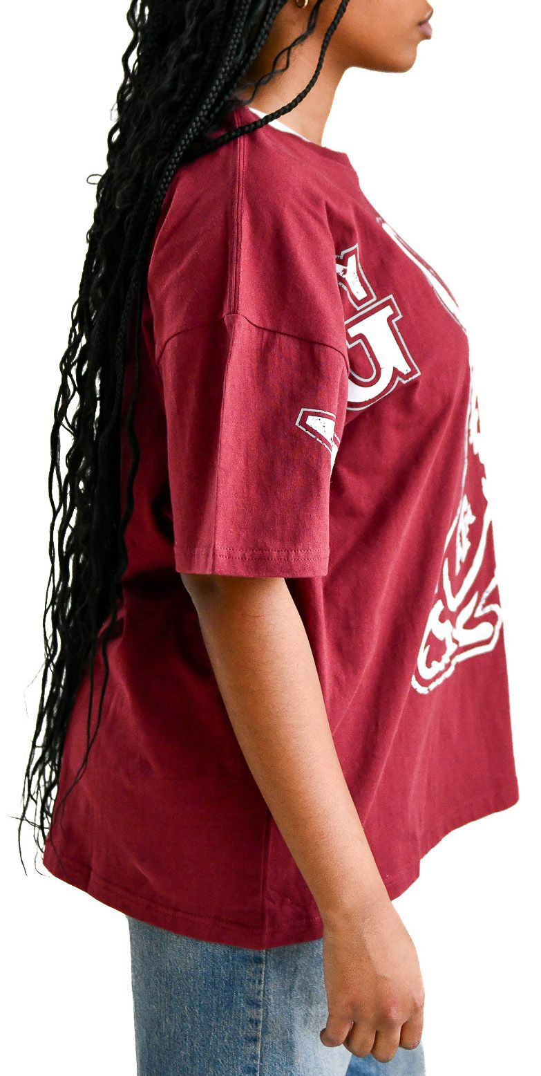 Gameday Social Women's Texas A&M Aggies Maroon The Band Short Sleeve T-Shirt product image