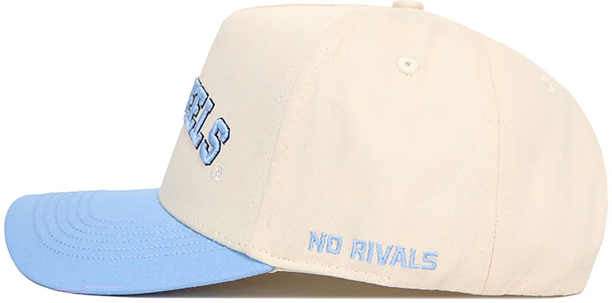 No Rivals Adult North Carolina Tar Heels Blue Right Side Up Adjustable Snapback Hat product image