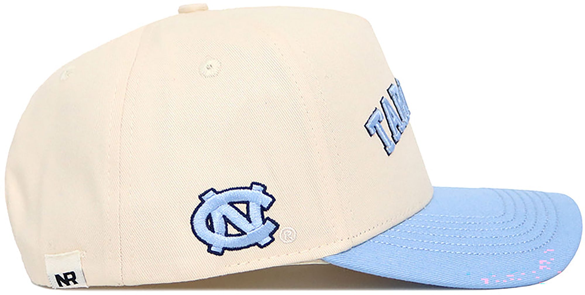 No Rivals Adult North Carolina Tar Heels Blue Right Side Up Adjustable Snapback Hat product image