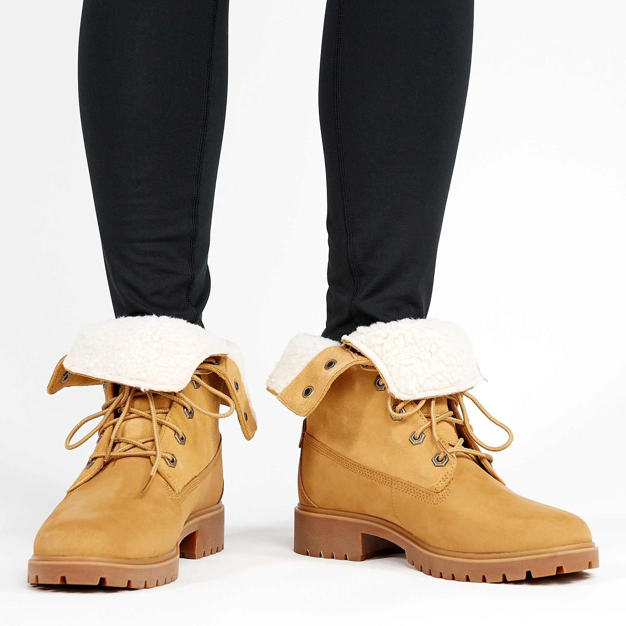 timberland fleece lined classic boots