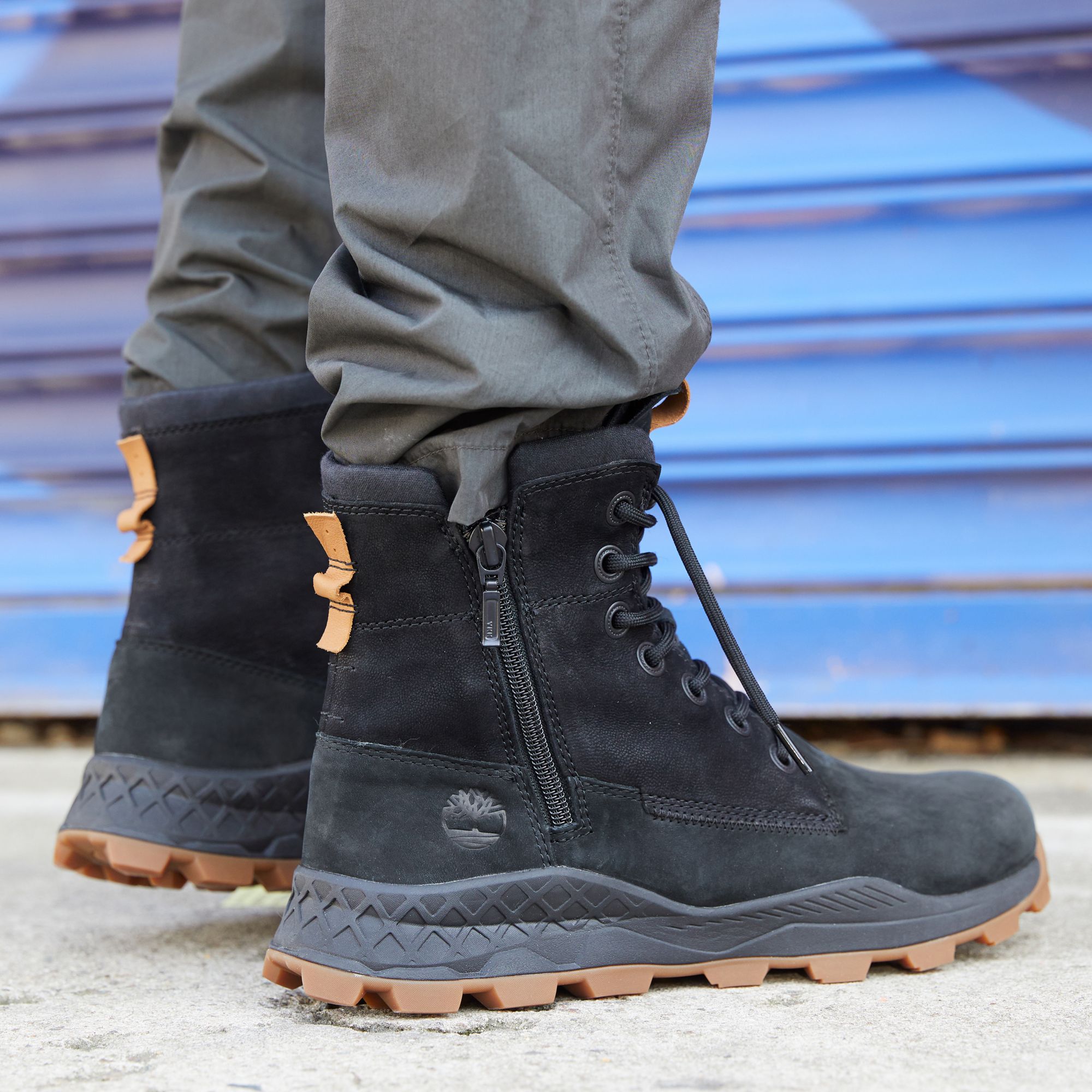 timberland brooklyn side zip boot