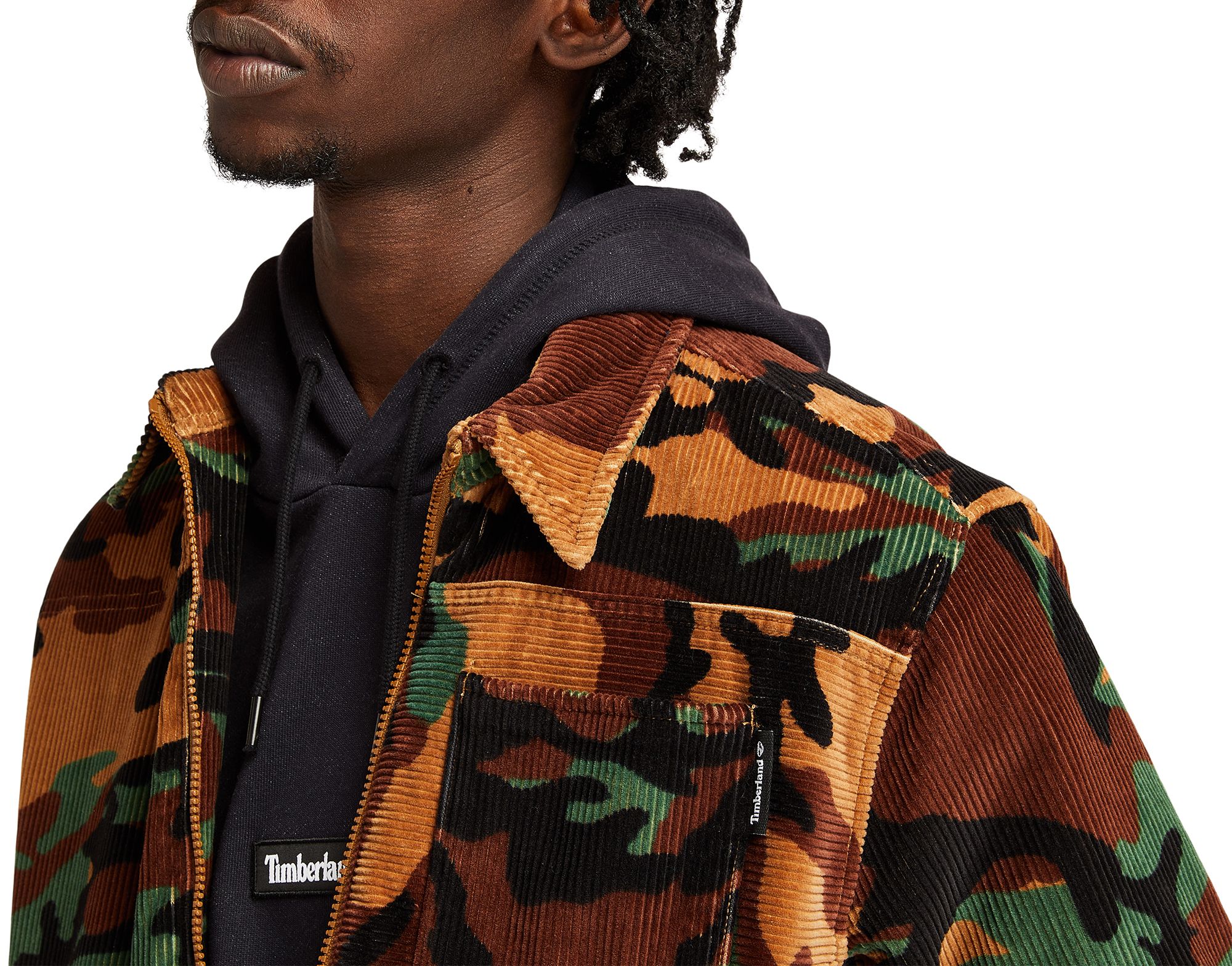 Timberland Men's Youth Culture Camo Corduroy Chore Jacket product image